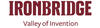 Ironbridge valley of invention logo